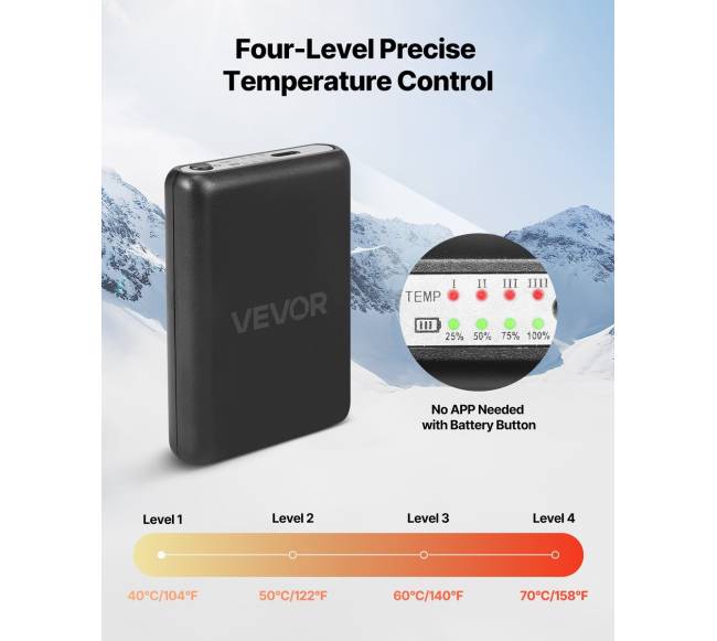 Įkraunamos šildomos kojinės su programėle2