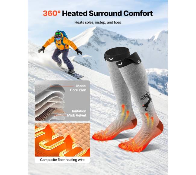 Įkraunamos šildomos kojinės su programėle3