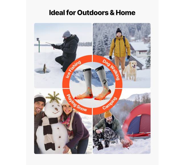 Įkraunamos šildomos kojinės su programėle5