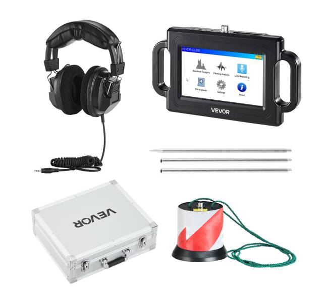 Vandens nutekėjimo detektorius su LCD ekranu10