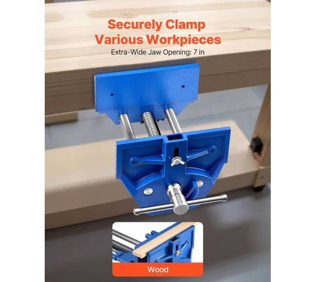 Medžio apdirbimo spaustuvas su greitu atleidimu1