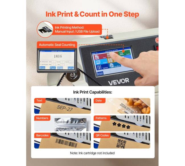 Nuolatinio maišelių uždarymo aparatas su spauda2