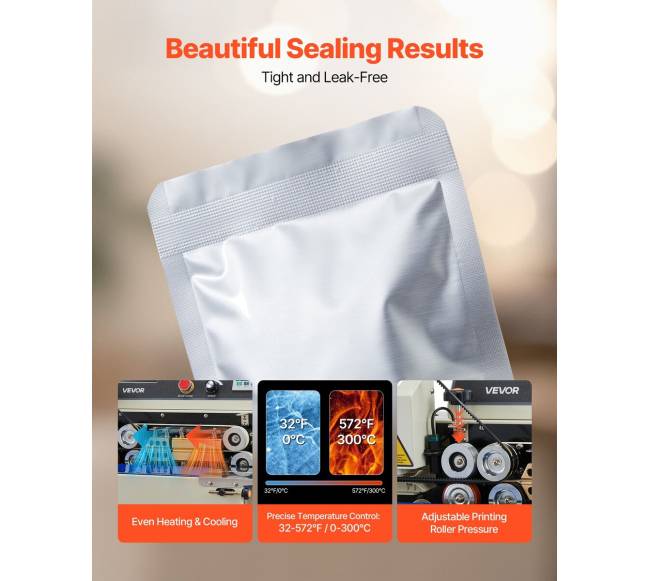 Nuolatinio maišelių uždarymo aparatas su spauda4