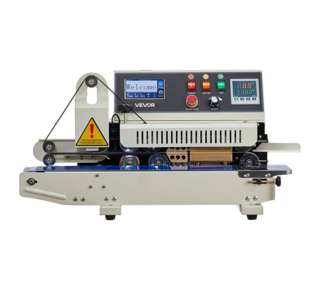 Nuolatinio maišelių uždarymo aparatas su spauda8