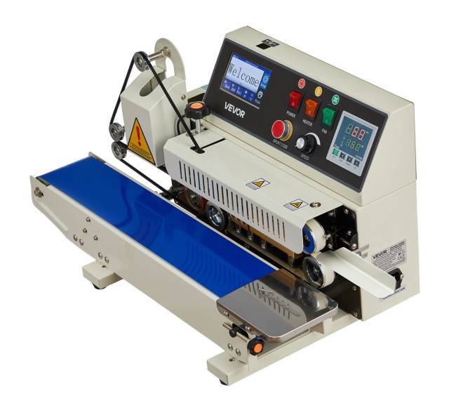 Nuolatinio maišelių uždarymo aparatas su spauda10