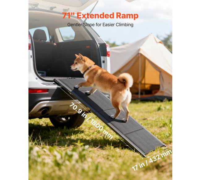 Šunų rampa automobiliams 180 x 43 cm6