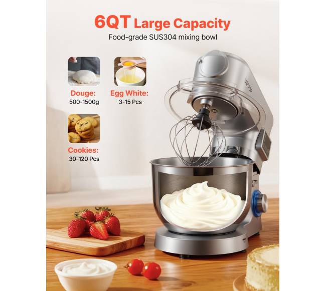 Virtuvinis maišytuvas su 5.7 L dubeniu5