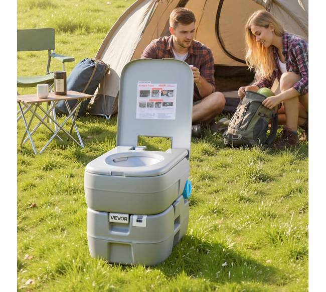 Nešiojamas tualetas su 30L atskiriamu baku7