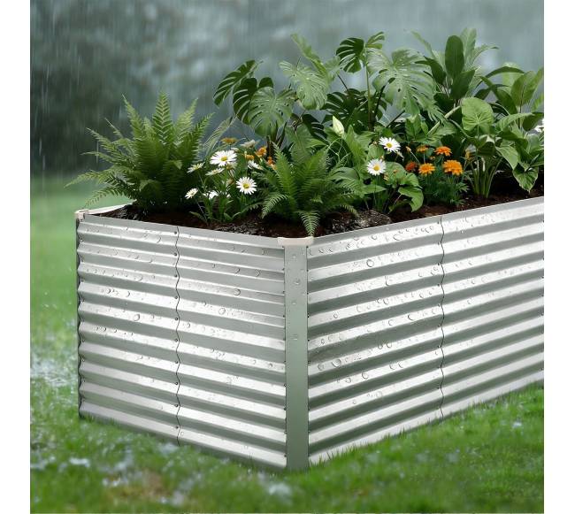 cinkuotas pakeltas daržo lovys, 240 x 120 x 86 cm7