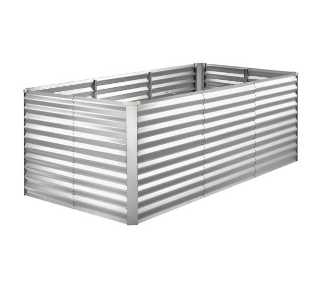 cinkuotas pakeltas daržo lovys, 240 x 120 x 86 cm9