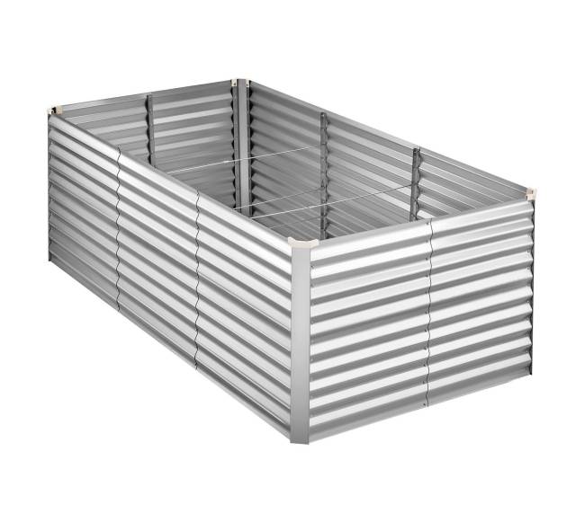 cinkuotas pakeltas daržo lovys, 240 x 120 x 86 cm10