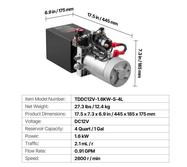 4 l hidraulinis siurblys savivarčiui6