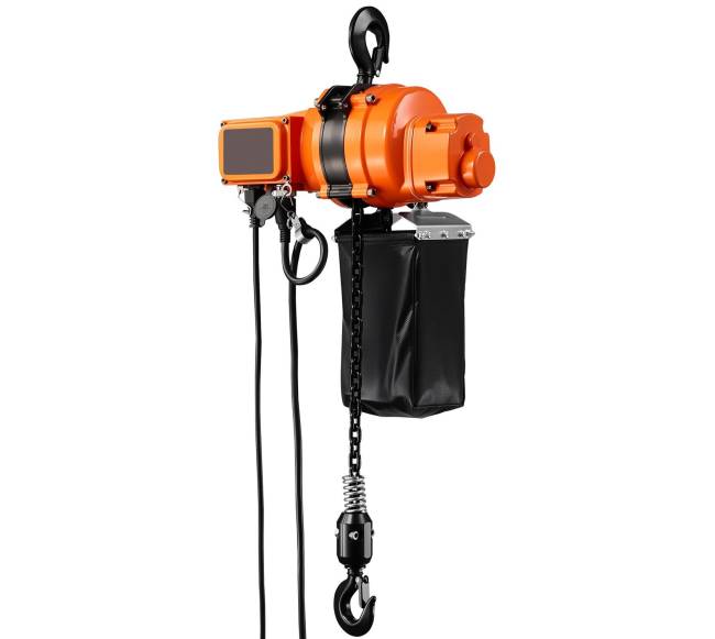 Elektrinis grandinės keltuvas 500 kg 6 m aukščio0