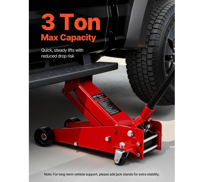 Plokščias automobilio domkratas, 3 tonų talpos2
