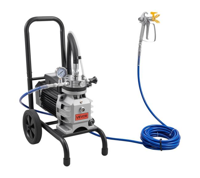 Elektrinis beoris dažų purkštuvas 1500 W, 2800 psi9