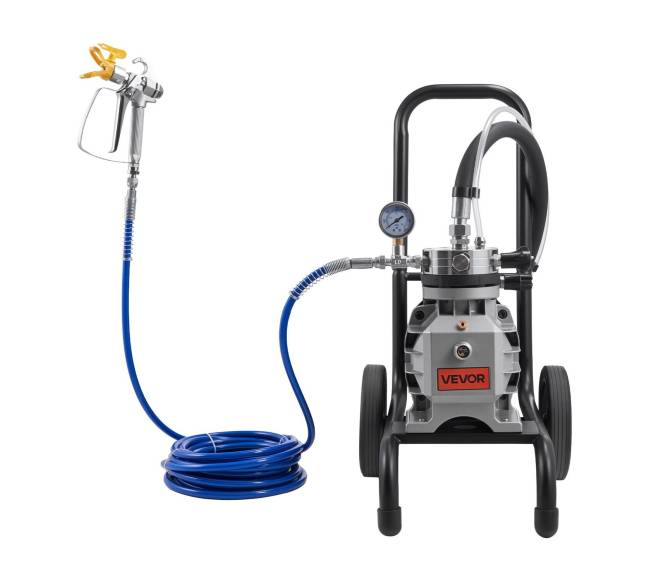 Diafragminis beoris dažų purkštuvas, 1100 W10