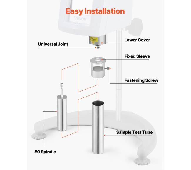 Rotacinis viskozimeterių rotorius žemo klampumo skysčiams3