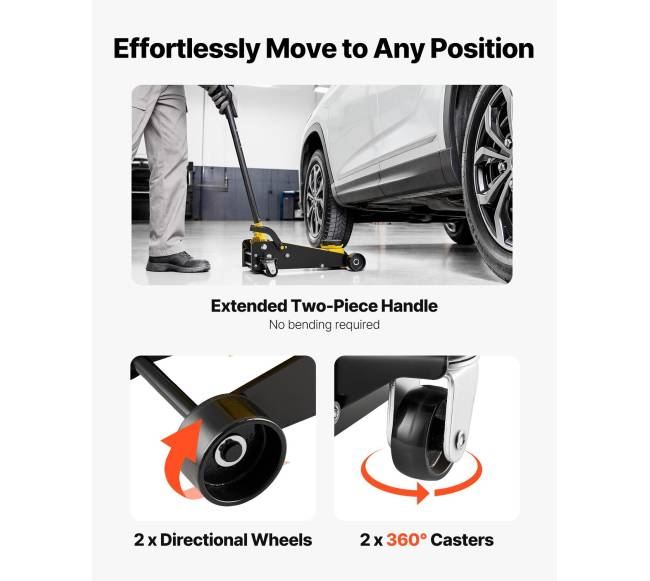 Žemas profilio automobilių kėliklis, 3 tonų talpa5