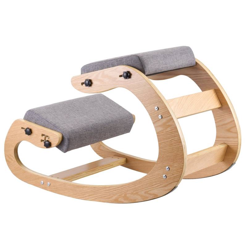 Ergonomiška klūpėjimo kėdė pilka0