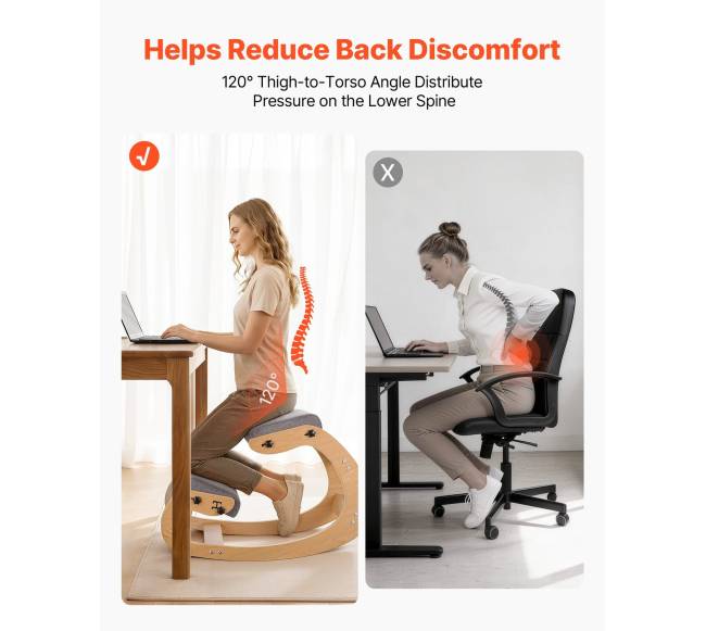 Ergonomiška klūpėjimo kėdė pilka2