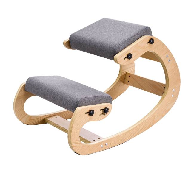 Ergonomiška klūpėjimo kėdė pilka8