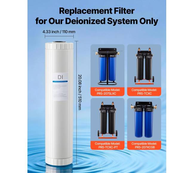 Dejonizuotas filtras bekontakčiui automobilių plovimui2