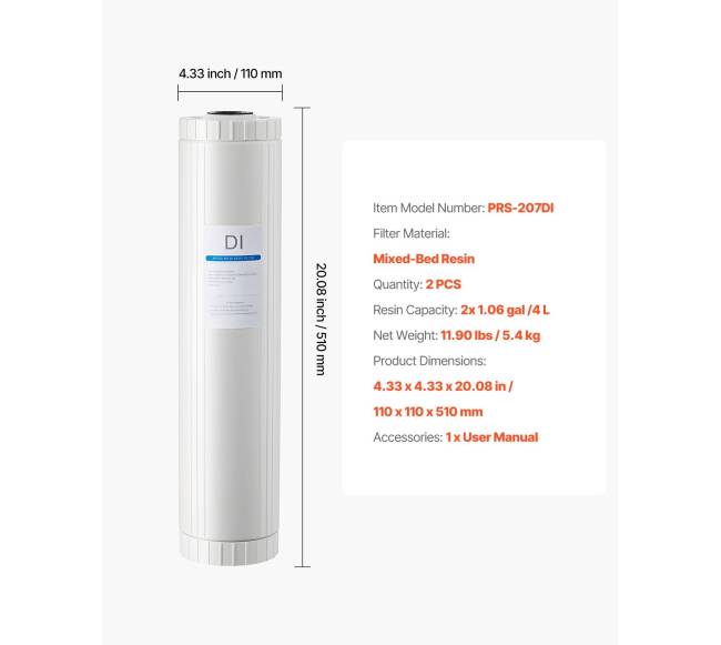 Dejonizuotas filtras bekontakčiui automobilių plovimui6