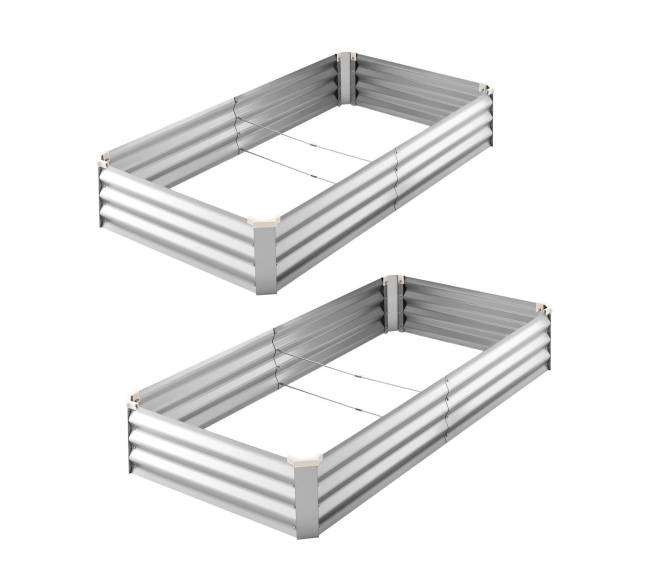 2 dalių cinkuoti paaukštinti lysvės rinkiniai10