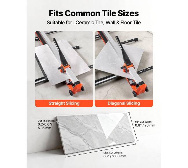 Rankiniu būdu keramikos plytelių pjaustyklė 1600 mm4