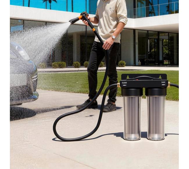 Dejonizuoto vandens sistema automobilių plovimui7