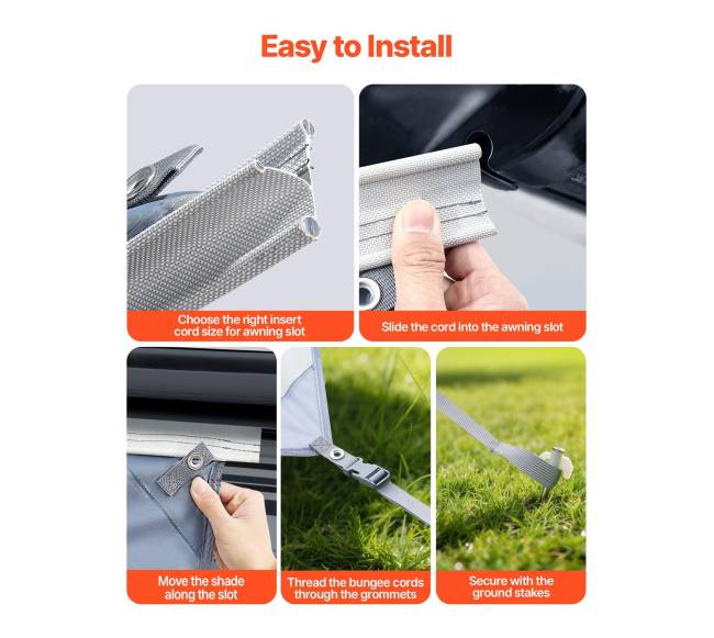 Rv markizės nuo saulės ekranas 2 x 3,3 m5