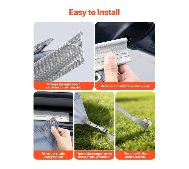 RV markizės saulės uždanga, 2 x 3.3 m5