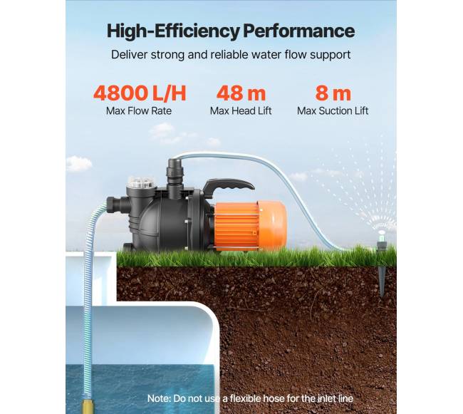 Sodo šulinio siurblys 1300W, 230V2