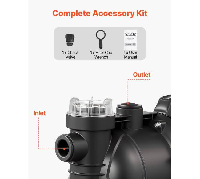 Sodo šulinio siurblys 1300W, 230V5