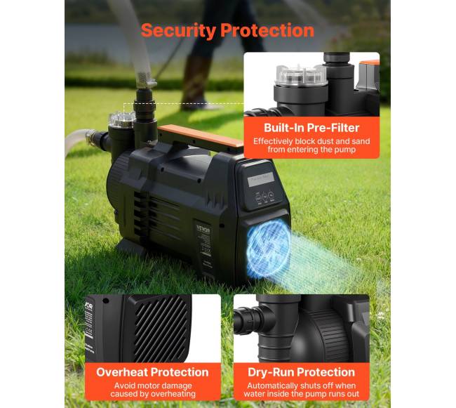 Elektroninis šulinio siurblys sodo drėkinimui5
