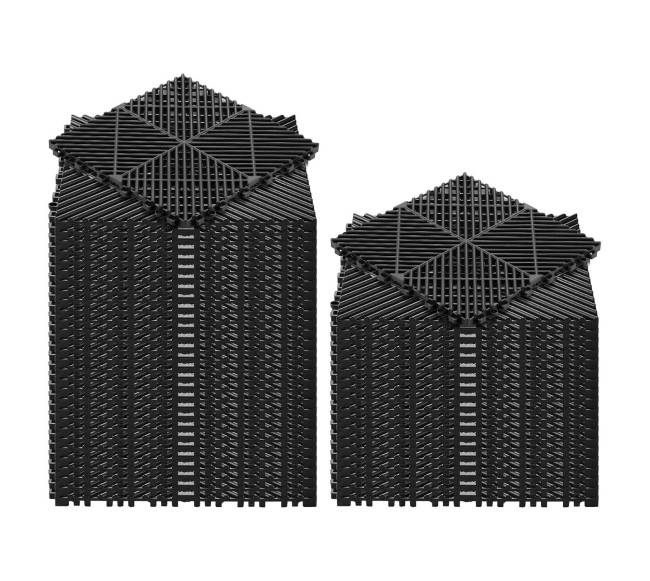 Susijungiančios drenažinės kilimėliai 310 x 310 mm juoda8