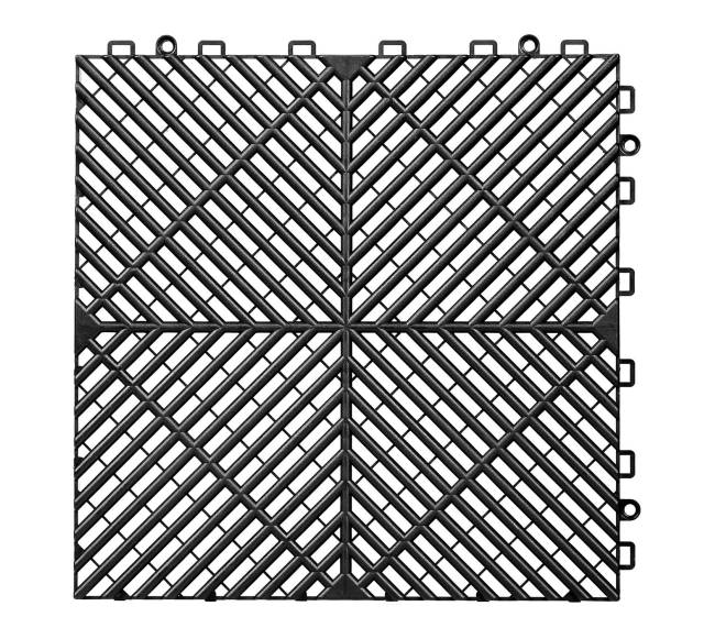 Susijungiančios drenažinės kilimėliai 310 x 310 mm juoda10
