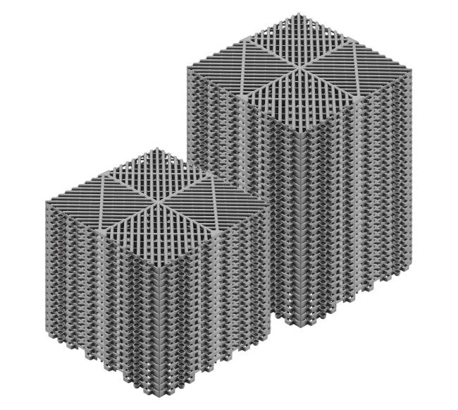 Suvedami drenažo kilimėliai, pilka, 50 vnt.0