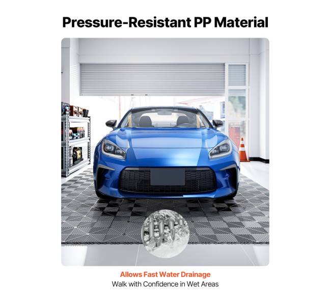 Suvedami drenažo kilimėliai, pilka, 50 vnt.1