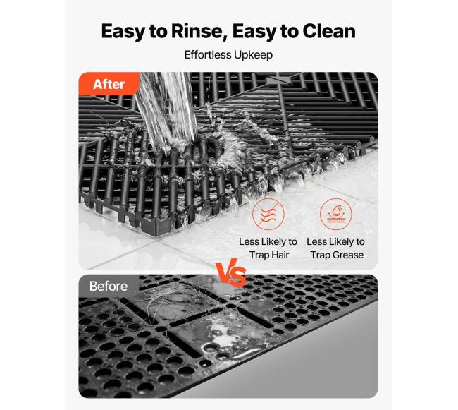 Tarpusavyje sujungtos drenažo kilimėlės, juodos, 12 vnt.3