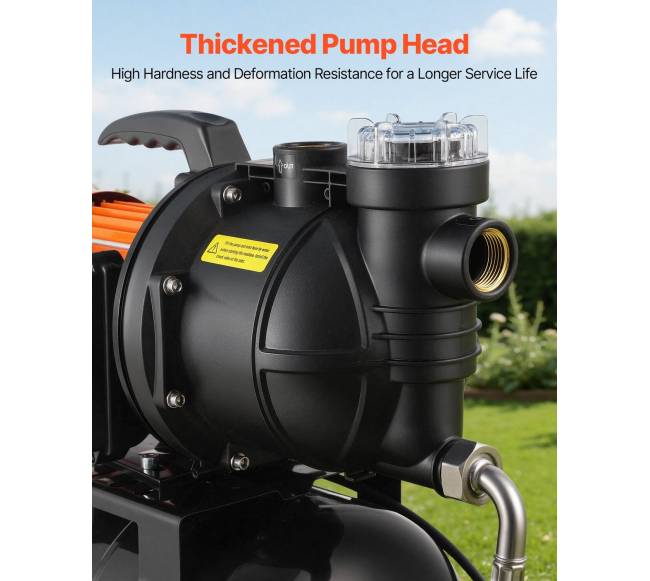 735 W gręžtuvinė siurblys su slėginėmis bakomis4