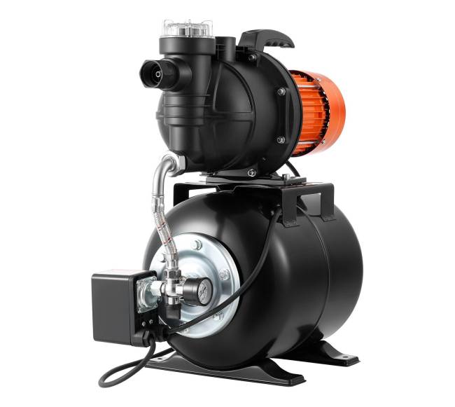 735 W gręžtuvinė siurblys su slėginėmis bakomis9