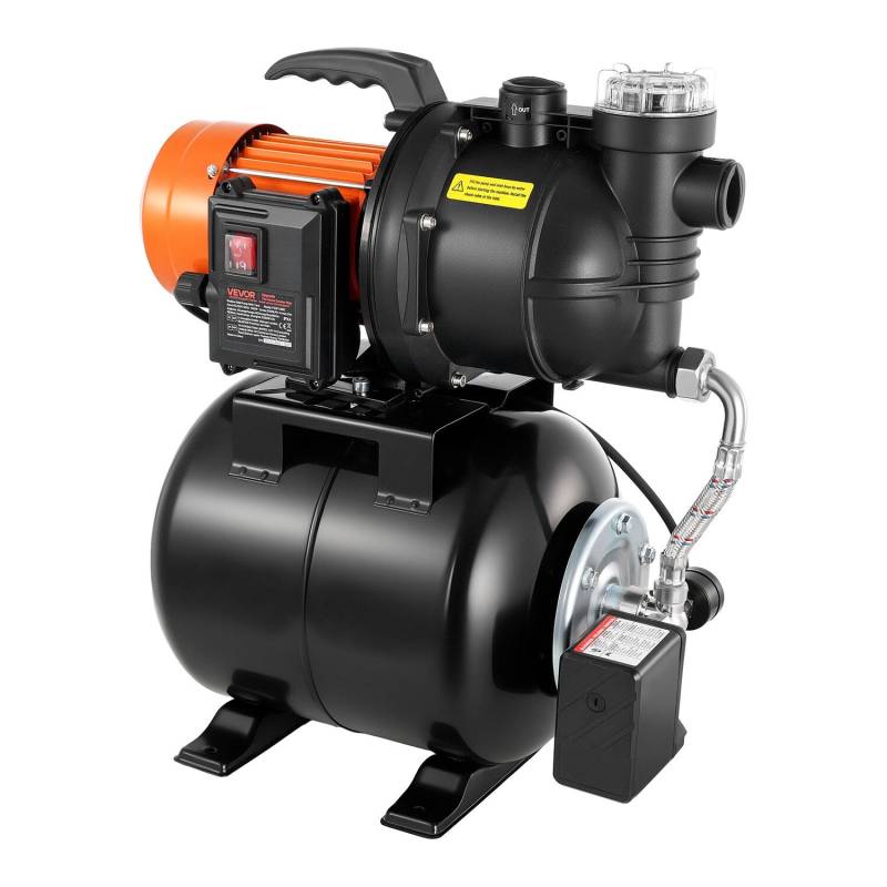 1100W siurblys su slėgio baku sodui0