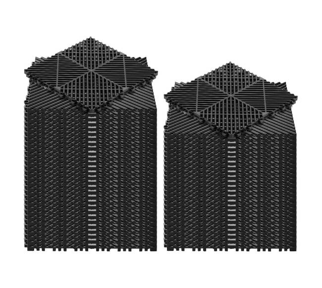 Tarpusavyje jungiamos drenažo kilimėliai, 310 x 310 mm8