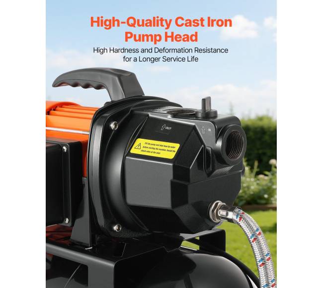 Šulinio siurblys su slėgio talpa 230V 3750 LPH4