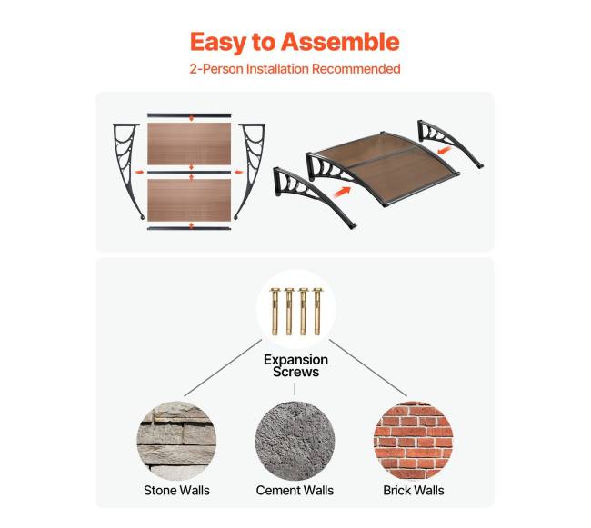 Prieangio stogelis langus, 38 x 40 cm, rudas4