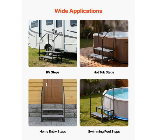 RV laiptai su dvejais turėklais5