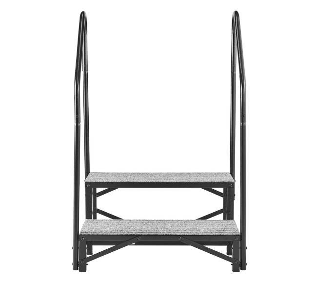 RV laiptai su dvejais turėklais8