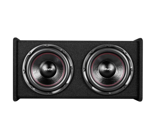 Dviejų automobilių žemų dažnių garsiakalbių komplektas0