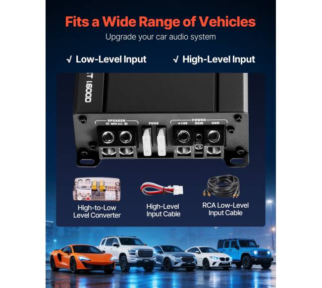 Automobilio subvuferio ir stiprintuvo komplektas5